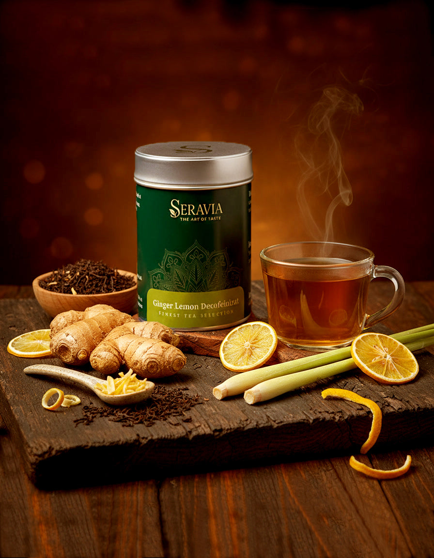 Ginger Lemon decafeinizat